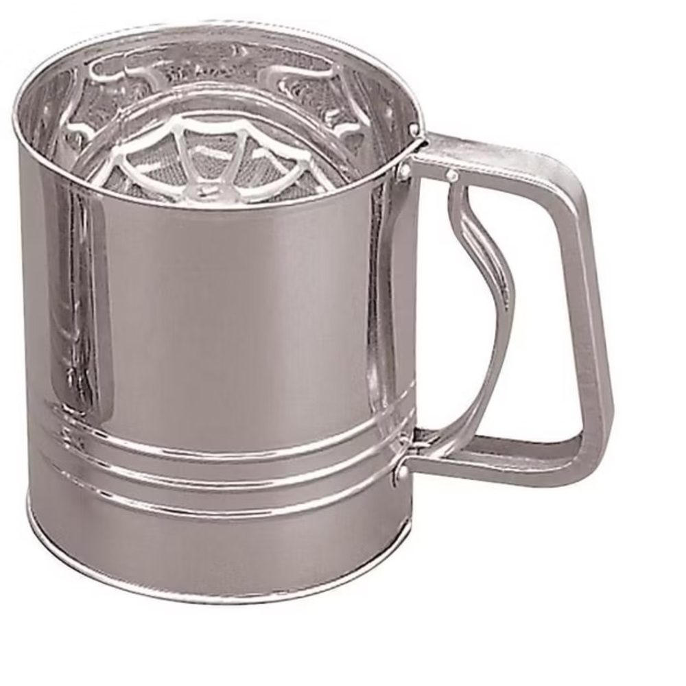 FOX RUN STAINLESS STEEL FLOUR SIFTER